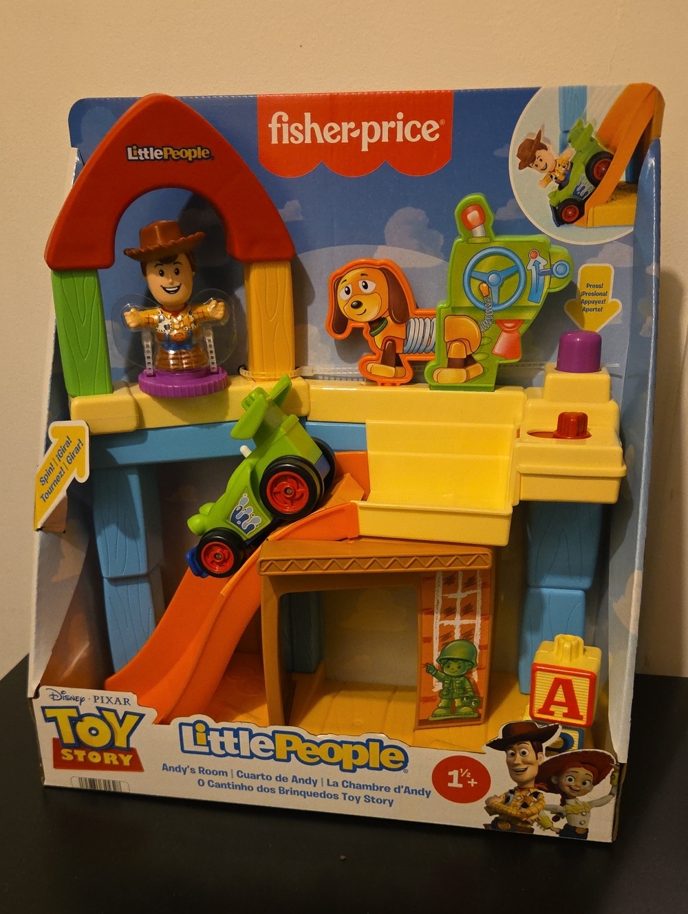 NIB Little People Toy Story Andy's Room Playset - Disney Pixar
